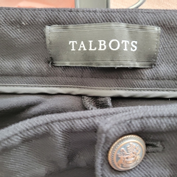 Talbots Women's Black Lexington Ankle Pants Size 10 - Picture 4 of 6